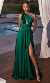 Convertible Straps A-Line Prom Gown